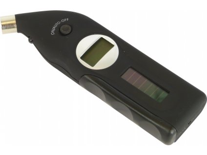 carpoint bandenspanningsmeter solar digitaal 14 cm zwart 216761