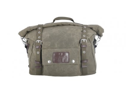 boční brašny na motocykl Heritage, OXFORD (zelené khaki, objem 40 l, pár)