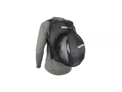 Ochranný batoh na přilbu X Handy Sack, OXFORD - Anglie (černý, objem 1,5 l)