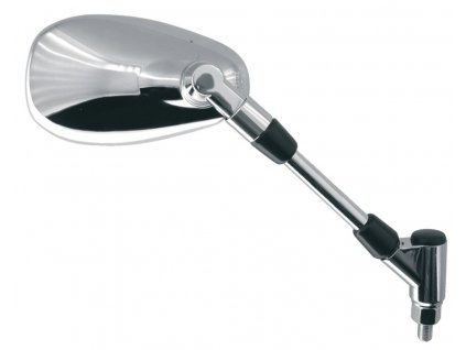 zpětné zrcátko chromové (závit levý M10), Q-TECH, P