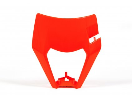 přední maska enduro KTM, RTECH (neon oranžová)