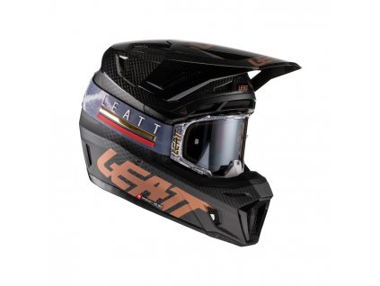 MX helma LEATT Moto 9.5 Carbon V22 / Black