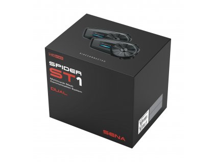 Mesh handsfree headset Spider ST1 (dosah 2 km), SENA (sada 2 jednotek)