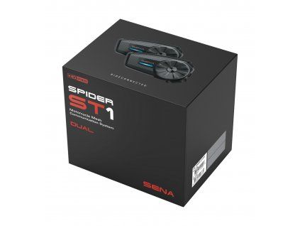 Mesh headset Spider ST1 (dosah 2 km), SENA (sada 2 jednotek)