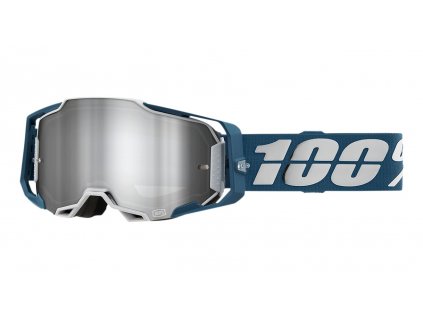 ARMEGA 100% brýle Albar, stříbrné plexi