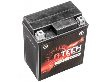 Baterie 12V, YTX7L-BS GEL, 6Ah, 100A, bezúdržbová GEL technologie 113x70x130, A-TECH (aktivovaná ve výrobě)