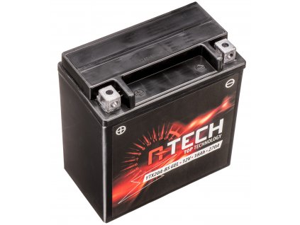 Baterie 12V, YTX20A-BS GEL, 18Ah, 270A, bezúdržbová GEL technologie 150x87x161, A-TECH (aktivovaná ve výrobě)