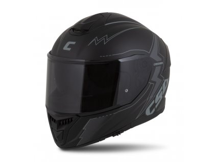 Přilba Integral GT 2.1 Flash, CASSIDA (černá matná/tmavě šedá) plexi s přípravou pro Pinlock
