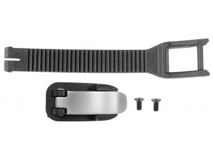 sada přezky a ALU ráčny pro boty Adventure Mid a Adventure 2.0/3.0, KORE (1 ks nártová/holenní přezka, délka přezky 11,5 cm)