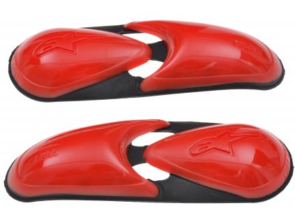Slidery špičky pro boty Supertech/SMX-3/S-MX/GP Tech replica, ALPINESTARS (červené, pár)