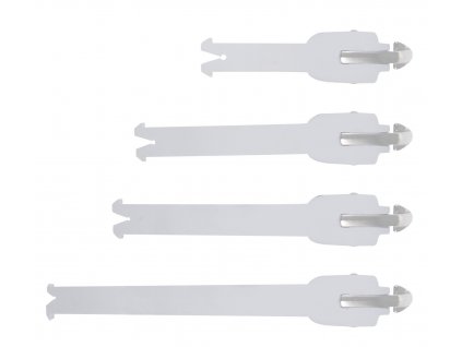 sada přezek pro boty TECH 7 do 2024 a TECH 5, ALPINESTARS (bílé)