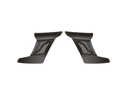Čelní kryty vrchní ventilace pro přilby Cyklon, CASSIDA - ČR (černá, pár)