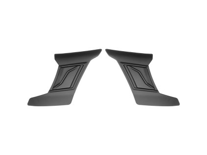 Čelní kryty vrchní ventilace pro přilby Cyklon, CASSIDA - ČR (černá matná, pár)