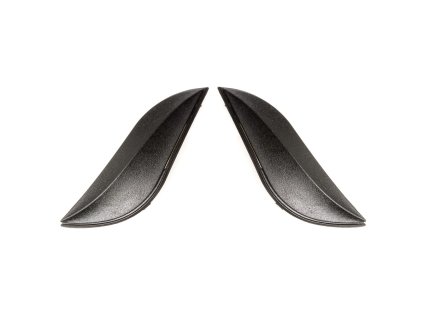 Čelní kryty vrchní ventilace pro přilby Reflex, CASSIDA - ČR (černá matná, pár)