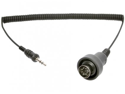 redukce pro transmiter SM-10: 7 pin DIN kabel do 3,5 mm stereo jack (CanAm Spyder, Kawasaki 2008-, Victory), SENA
