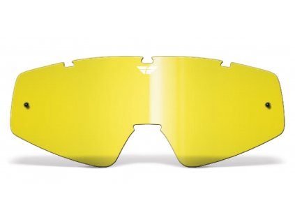 Plexi pro brýle Zone/Focus, FLY RACING (žluté)
