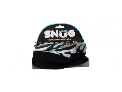 Nákrčník Snug Camo, OXFORD (šedá)