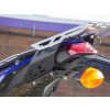 installed altrider luggage rack system for the yamaha tenere 700 silver 8