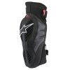 chrániče kolen SEQUENCE, ALPINESTARS (černé/červené, pár)