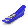 Onegripper seat cover ribbed blue yellow