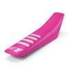 Onegripper seat cover ribbed pink white