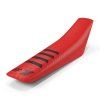 Onegripper seat cover ribbed red black