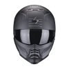 Moto přilba SCORPION EXO-COMBAT II MILES matná černo/stříbrná