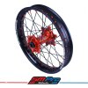 ktm orange hub black rim rear