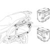 SW-Motech nosič kufrů Quick-lock Crosstourer