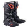 boty TECH 10, ALPINESTARS (černá/červená fluo/šedá)