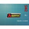 Samolepky AKRAPOVIČ SM2