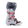 boty TECH 7 ENDURO, ALPINESTARS (šedá/červená fluo/černá) 2025