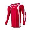 dres FLUID LURV, ALPINESTARS (červená/bílá)