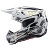 Přilba S-M5 MINERAL, ALPINESTARS (světle šedá/tmavě šedá camo) 2024