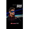 Red Bull Spect sluneční brýle TUSK černé s modrými skly