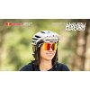 Red Bull Spect sluneční brýle FUSE bílé se zrcadlovým sklem