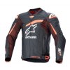 bunda GP PLUS R 4 RIDEKNIT, ALPINESTARS (černá/červená fluo/bílá) 2026