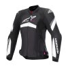 bunda STELLA T-GP PLUS R 4, ALPINESTARS (černá/bílá) 2024