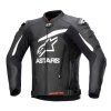 bunda GP PLUS 4, ALPINESTARS (černá/bílá) 2026