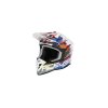 ACERBIS přilba Linear 2206 bílá/modrá/červená XXL
