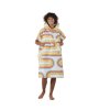 PACKTOWL CHANGING PONCHO S/M Retro Curve pončo/ručník barevné zatáčky