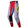 kalhoty TECHSTAR MELT, ALPINESTARS (červená/šedá)