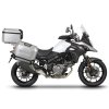 Kompletní sada hliníkových kufrů SHAD TERRA, 48L topcase 36L/36L boční kufry, včetně montážní sady a plotny SHAD SUZUKI DL 1000 V-Strom/ DL 1050 V-Strom