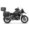 Kompletní sada bočních černých hliníkových kufrů SHAD TERRA BLACK 36L/47L , včetně montážní sady SHAD BMW R 1200 GS/ R 1200 GS Adventure/ R 1250 GS/ R 1250 GS Adventure