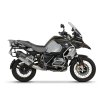 Kompletní sada černých hliníkových kufrů SHAD TERRA BLACK , 48L topcase   36L/47L boční kufry, včetně montážní sady a plotny SHAD R 1200 GS Adventure/ R 1250 GS Adventure