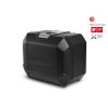 Kompletní sada černých hliníkových kufrů SHAD TERRA BLACK , 48L topcase   36L/47L boční kufry, včetně montážní sady a plotny SHAD R 1200 GS Adventure/ R 1250 GS Adventure