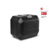 Kompletní sada černých hliníkových kufrů SHAD TERRA BLACK , 37L topcase 47L/47L boční kufry, včetně montážní sady a plotny SHAD SUZUKI DL 1000 V-Strom/ DL 1050 V-Strom