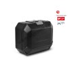Kompletní sada černých hliníkových kufrů SHAD TERRA BLACK , 48L topcase   36L/47L boční kufry, včetně montážní sady a plotny SHAD BMW R 1200 GS/ R 1250 GS