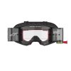 brýle SUPERTECH CORP ROLL-OFF WIDE VISION, ALPINESTARS (černá/šedá, čiré plexi a roll-off systém) 2025