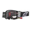 brýle SUPERTECH CORP ROLL-OFF WIDE VISION, ALPINESTARS (černá/šedá, čiré plexi a roll-off systém) 2026